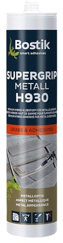 BOSTIK H930 Supergrip Metall - 305g | Klebstoff für Metallbau - Hohe Haftkraft - Geringe Schrumpfung - Für Innen-und Außenbereich