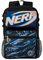 Nerf Tech Camo Premium-Rucksack für Kinder, Schwarz, Blau, Orange, Weiß, 26 cm x 41 cm x 12 cm, 100 % Polyester, offizielles Lizenzprodukt von Nerf, Schwarz/Grau/Orange