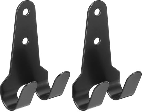 PATIKIL Air Brush Holder, 2PCS Wall Mounted Air Brush Stand Spray Gun Hook Iron Bracket Universal for Air Compressor