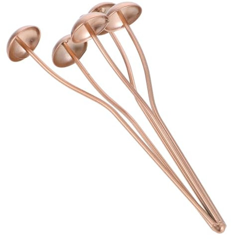 IWOWHERO 1set Mushroom Stake Garden Decoration Heavy Duty Planter Pot Ornament for Outdoor Aesthetics Easy Setup Iron Mushroom for Flowerpots and Lawn