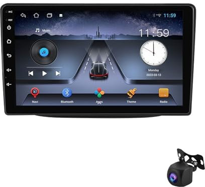 Autoradio stereo Android 13 per KIA Sorento 2013-2014 con navigatore satellitare ricevitore audio integrato touchscreen HD 9 Bluetooth 5.0 GPS CarPlay Android Auto/SWC/Vivavoce(A B WIFI 4-Core 2G+3)