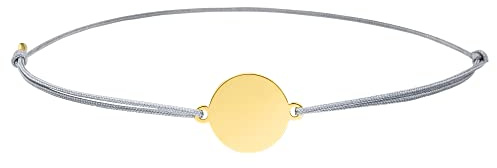 SCHOSCHON Armband Plättchen 925 Silber-Wunschgravur
