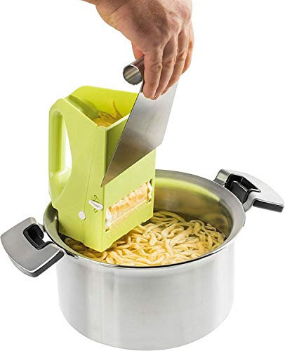 Housewares Germany Spätzle Maker - Spätzle - Grüne Spätzlemaschine aus ABS / PA6 und Edelstahl - Dishwasher Safe