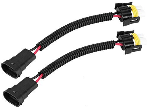 Konversionskabel, 1 Paar Konversionssteckerverkabelung für H11 H8 Scheinwerfer Nebelscheinwerfer Kabelsatz Buchse für Konnektor H8 Preis H11 auf Hb4 Adapter von H11 auf Hb4 Glühbirne 9006 auf H8 Adapt