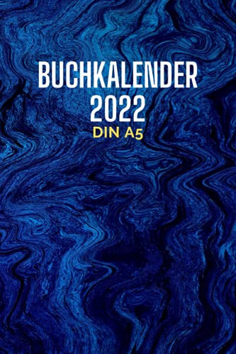 buchkalender 2022 Din a5: Terminkalender mit Uhrzeiten 5 bis 23h Tag | 1 Woche auf 2 Seiten mit Zeit | A5 Wochenplaner mit Zeiteinteilung | ... Jahresplaner | Soft-Cover Rote Farbe
