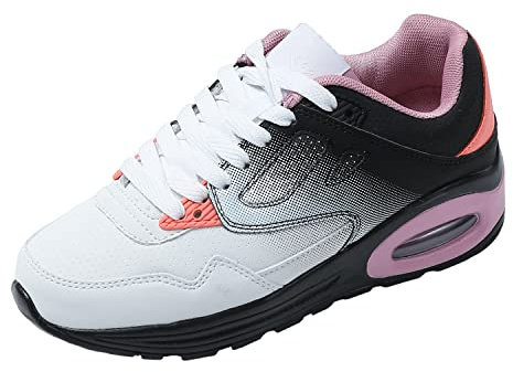 JOMIX Chaussures de Sport Running Basket Femme Chaussures de Marche Sport Baskets Gymnasium Tennis Sneakers pour Femme