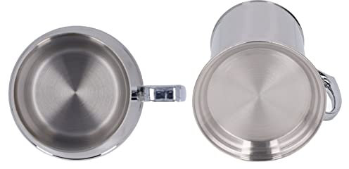 Double Wall Beer Stein Beer Mug Shaker Stainless Steel Insulated Rustproof Anti Corrosion Coffee Mug for Bar
