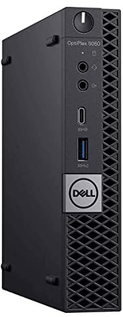 Dell OptiPlex 5060 Micro Desktop Computer | Hexa Core Intel i5 (3.2) | 32GB DDR4 RAM | 500GB SSD Solid State | Windows 11 Professional | Home or Office PC (Renewed)