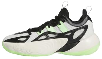 Adidas Unisex Kinder Trae Young Unlimited 2 Low Shoes Kids, Cloud White/Green Spark/Off White, 36 EU