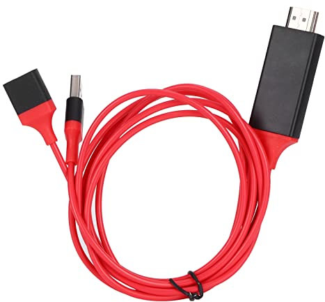 Cavo HDMI, da Telefono Cellulare a TV 1080P Cavo Adattatore HDTV Multimediale HDMI Universale per Tablet Cellulare, 2 M / 6,6 Piedi