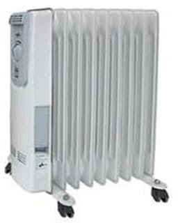 1PEZZO RADIATORE A OLIO 9 ELEMENTI 2000W - misure di ingombro cm.48x26x61h.