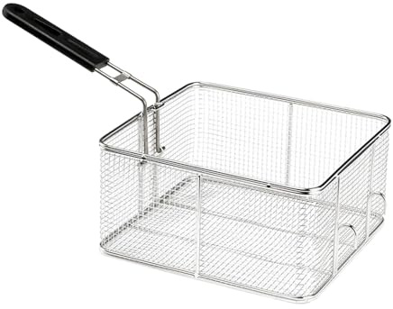 Generic Outil de Cuisine, Panier de Friteuse, Passoire, Panier En Maille, Panier de Passoire, Panier de Friture, pour La Maison, Le Restaurant, La Fête Barbec, styleE