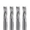 Fresa de desbaste de 3 flautas, fresa de extremo HSS, fresa de extremo CNC, cortadora de fresado for corte de aluminio y metal, broca de enrutador HSS, cortador de rosca CNC, 1 pieza(4x4x12x38)
