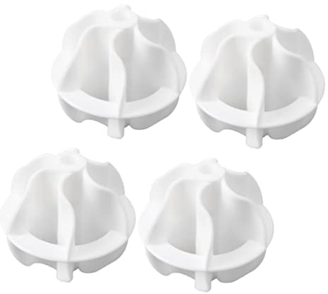 Beaupretty 4pcs Reusable Laundry Balls Washing Machine Washer Ball for Laundry Entanglement Prevention Dryer Washing for Tumble Dryer