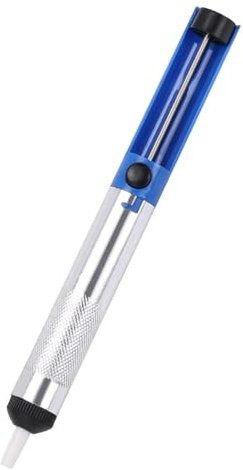 Entlötsaugpumpe Antistatisch Entlötpumpe Pumpe Entlötdocht Lötabsauger Sauger Lötzinn Absaugpumpe Entlöten Auslöten für Professionelle Schweißer Entlötventilpumpe Lötentferner Werkzeug Lötabsaugung