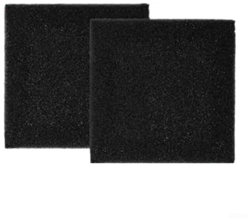 Besttoolifes Schaumstoff-Pads für Gartenteiche, 30,5 x 30,5 cm, schwarz, mechanische Filtermedien für Wasserspiele, Aquarium, unverzichtbar für Gartenteichpflege