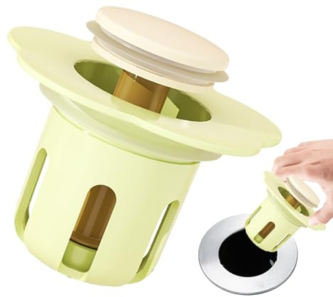Sink Stopper Kitchen Drain - Pop-up Sink Plug Stopper Kitchen | Silicone Garbage Disposal Plug Silicone Filter for Washbasin Drainage Filtration Protection Laundry Room
