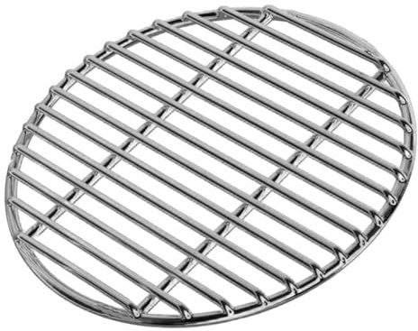 Remplacement des grilles de Gril, Plateau de Cuisson Rond épais en Acier Inoxydable 16 Pouces pour Le Camping, Le Pique-Nique et Le Jardin