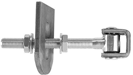 2 x SO-TOOLS® Torscharnier M16 U 185 mm mit Anschweißlasche verstellbar Konstruktionsband Torband Anschweißband