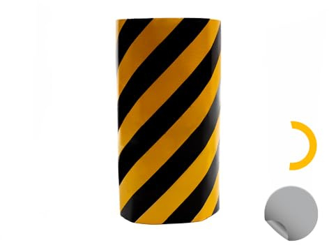 Normaluz - Protector de Columnas y Paredes para Garaje | Manta Bobina Autoadhesiva Flexible y Resistente | Protege Puertas y Vehículos con Instalación Fácil 5MT x 50 CM x 1CM