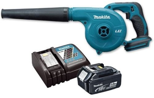 Makita DUB182Z 18V Li-ion Cordless Blower With 5.0Ah BL1850 Battery + DC18RC Charger