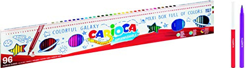 CARIOCA JOY Filzstifte, feine Spitze, superwaschbar, 96 Stück
