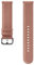 Samsung Galaxy Watch Active2 Lederarmband, Pink Gold