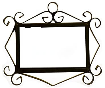 Altea Carreaux de numéro de maison en céramique peinte à la main 11 x 5,5 cm ou 5,5 x 11 cm (cadre à 3 carreaux)