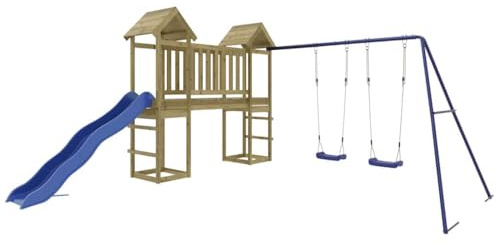 Aire de jeux d extérieur bois de pin imprégné