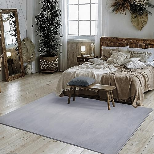 Mia's Teppiche Nova kuschelig Warmer Fellteppich, weich und elegant, waschbar und Fußbodenheizung geeignet, Öko-Tex Zertifiziert