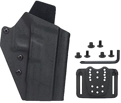 ACEXIER K.ydex Holster für G1ock 43/43x Leichtes Militär Jagdpistole Holster Taille Carry Q.LS Schnellspanner Kit Oberschenkel Q.LS Adapter Basis