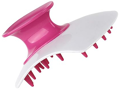 Healeved Silikon Haarbürste Kopfhautmassagegerät mit Tragbarem Design und Leicht zu Reinigen für Zuhause und Unterwegs zur Effektiven Kopfhautreinigung und Entspannung