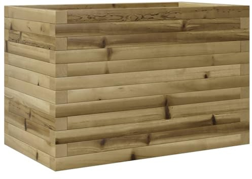vidaXL Jardinière 70x40x45,5 cm Bois de pin imprégné