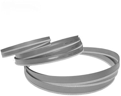1 pz Lama for sega a nastro bimetallica 27 * 3505mm 27 * 4115mm Lama for sega a nastro Macchina for taglio di acciaio, ferro, alluminio, acciaio inossidabile(27x3350x0.9)
