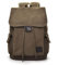 HXFFXHF Mochila para Ordenador portátil Mochila de Lona para Hombre Mochila Escolar de Hombro Grande Mochila para Viajes Bolsas de Camping de Moda (Verde)