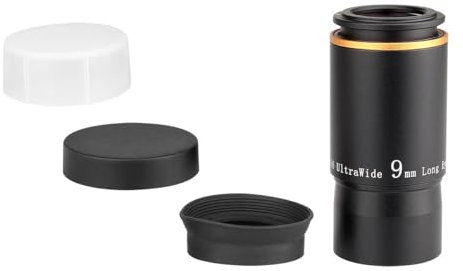 Mikroskop-Zubehör, astronomisches Teleskop, 3,2 cm, 68/66 Grad, Okular-Set, 6/9/15/20 mm, mehrfach beschichtete Linse, Haltbarkeit und zuverlässige Leistung (66 Grad - 9 mm)