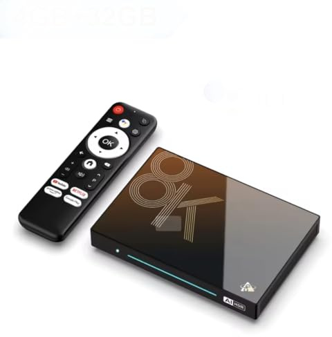 H96 MAX M9S Android 14 AI TV Box – RK3576, 4GB 8GB RAM, 32GB 128GB Storage, WiFi 6, 8K Ultra HD, 1000M Ethernet, Voice Control (4GB 32GB)