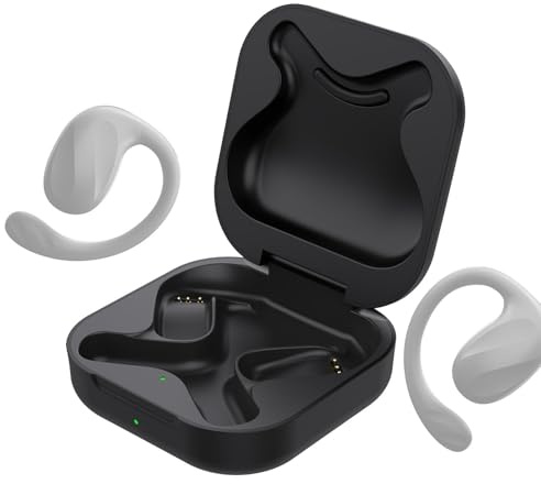 Ersatz-Ladehülle für Ohrstöpsel – 600 mAh USB-Ersatz-Ladestation, verbesserte Schnellladehülle für Ohrhörer, Kopfhörer-Ladeschutz, Ohrstöpsel-Ladegerät für Familien