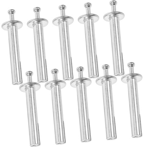MAGICLULU 10pcs Knock The Expansion Nail Concrete Nails for Wall Installation Anchors for Concrete Drive in Anchor