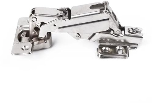 10 bisagras hidráulicas de acero inoxidable for puertas de armarios, amortiguadores, cierre suave, herrajes for muebles.