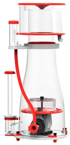 Skimmer de proteínas para acuarios de agua salada, skimmer de superficie para peceras 500-900L, entrada de aire 660LPH para mejorar la calidad del agua