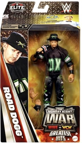 WWE The Road Dogg Mattel Elite Collection Monday Night War v WCW Greatest Hits Series 3 Wrestling Actionfigur Spielzeug
