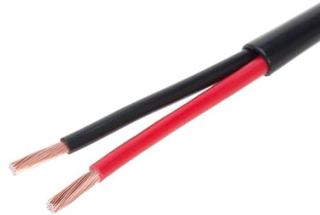 extérieur Protection UV nominale câble Audio de Haut-Parleur Professionnel 16 AWG Direct Enterrement 16/2 Bulk Bobine 16/2 500'