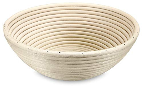 Städter 836020 Gärkorb rund, Rattan, beige, ø 23,5 cm/H 7,5 cm