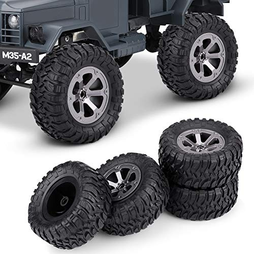 DEWIN 1:10 Crawler Reifen: Gummireifen für RC-Fahrzeuge & Militär-Aktivitäten (4Pcs / Set)