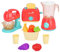 Veluoess Kids Kitchen Appliance Set - Role Play Set with Toaster, Mixer, Blender, Pretend Play Food Accessories with Sounds & Lights for Kids 3 Years and Up