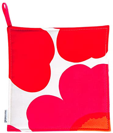 Marimekko Pieni Unikko - Presina, colore: Rosso/Navy/Bianco