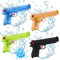 4 Stück Wasserpistole Spielzeug für Kinder,Mini Wasserpistolen,Wasser Spritzpistole Kunststoff,Premium Wasserpistolen Set,kleine wasserpistole,Outdoor Aktivität Wasserkampf,Zufällige Farbe