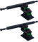 Aliaga 1 Paar Longboard-Achsen mit doppeltem Boden, 9,25 (24,6 cm), Schwarz