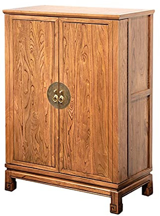 MOOWI Weinschrank Holz-Weinschrank, Haushalts-Wohnzimmerschrank an der Wand, Kleiner Weinschrank Barschrank (Color : A)